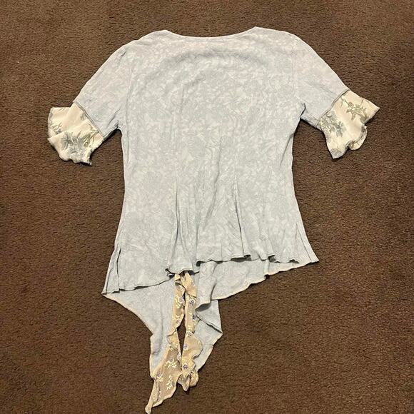 Y2K Spencer Alexis Fairy Asymmetrical Top - Picture 3 of 7